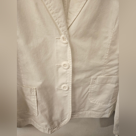 NWT - Cotton Old Navy White Blazer - Size XXL - Picture 9 of 9